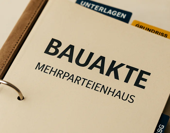 Bauakte Mehrparteienhaus – Janusberg® Immobilien begleitet Erbengemeinschaften, Gewerbeanteile und komplexe Eigentumsverhältnisse